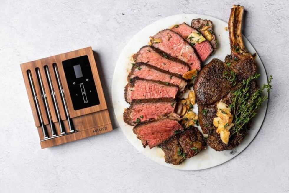 The Meater Block Makes Perfect Steaks Every Time