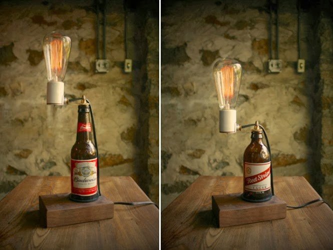 LUKE LAMP CO. BEER LAMP