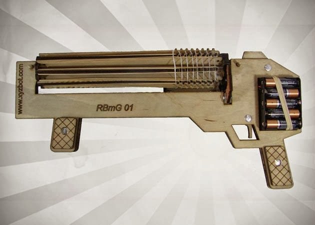 RUBBER BAND MACHINE GUN