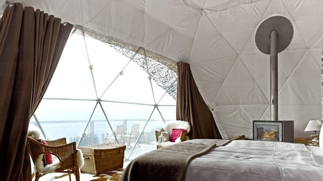 Whitepod Eco-Luxury Hotel In The Swiss Alps 2