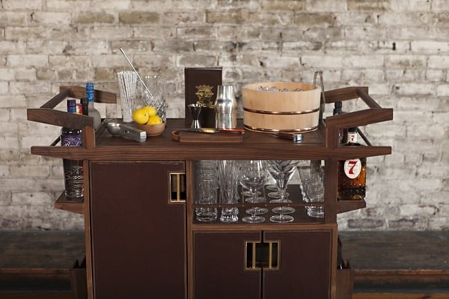 The Sidecar Bar Cart by Moore & Giles 6