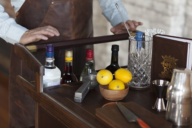 The Sidecar Bar Cart by Moore & Giles 7