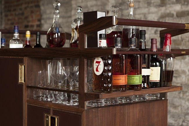 The Sidecar Bar Cart by Moore & Giles