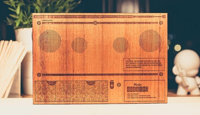 The Wooden Boombox 1
