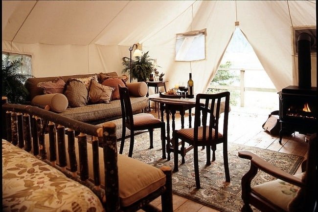 Clayoquot Wilderness Resort Family Tent
