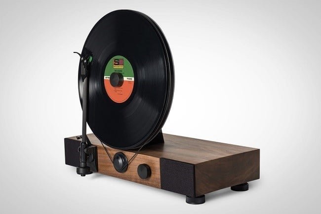 Floating Record Vertical Turntable 1