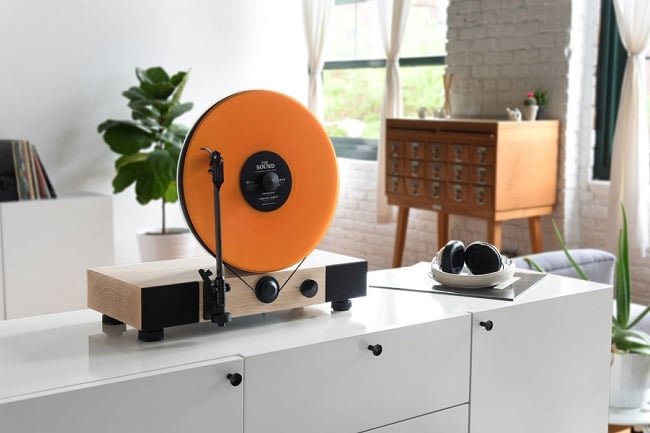 Floating Record Vertical Turntable 11