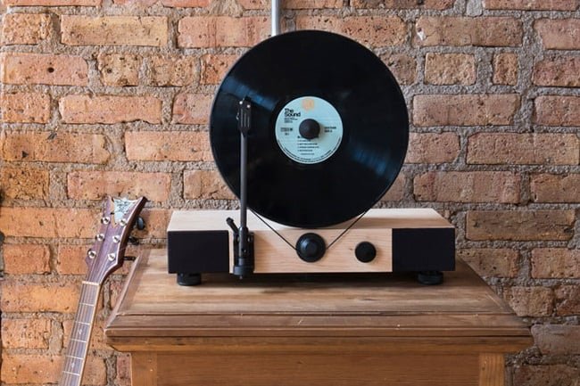 Floating Record Vertical Turntable 7