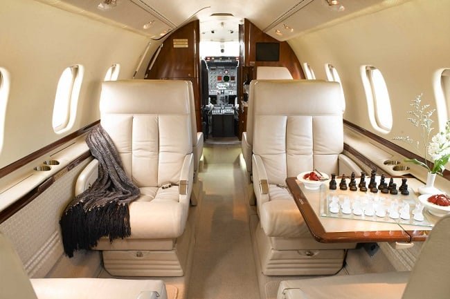 Charter-A Private Jets interior 1