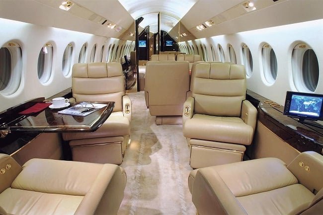 Charter-A Private Jets interior 3