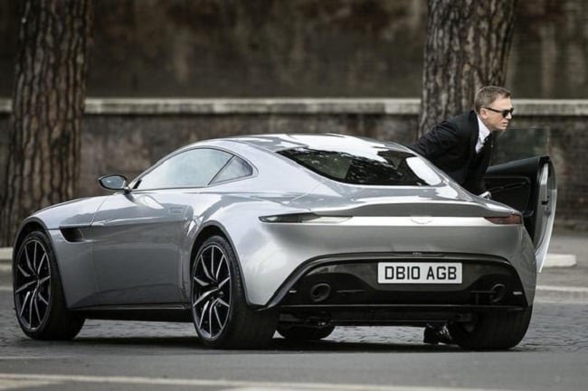 James Bond's Aston Martin DB10 e