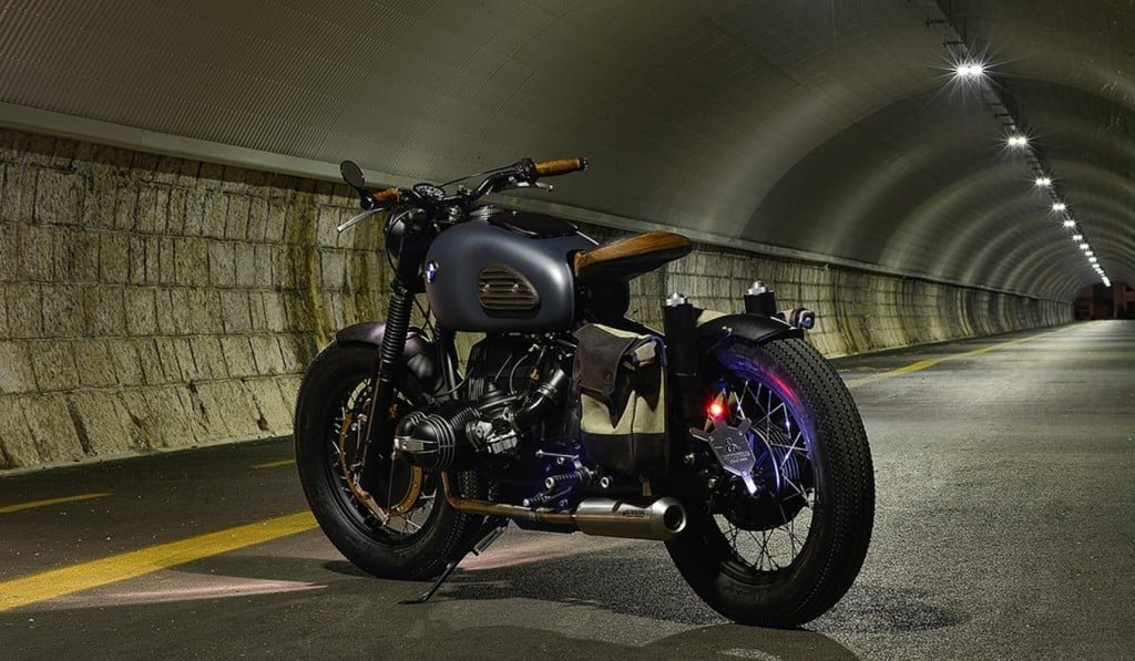 BMW R69S Thompson by ER Motorcycles Back View