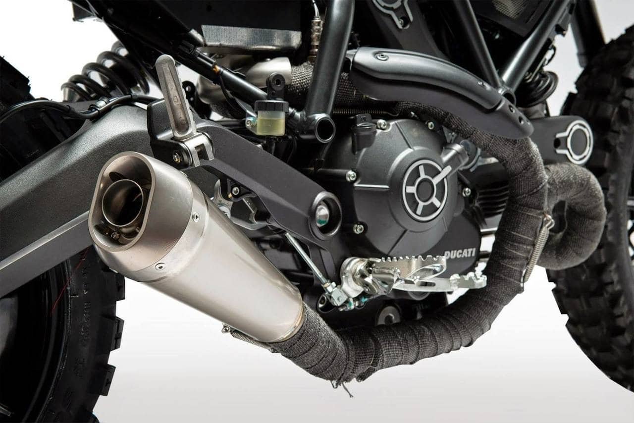 Ducati Scrambler Dirt Tracker Exhaust Pipe