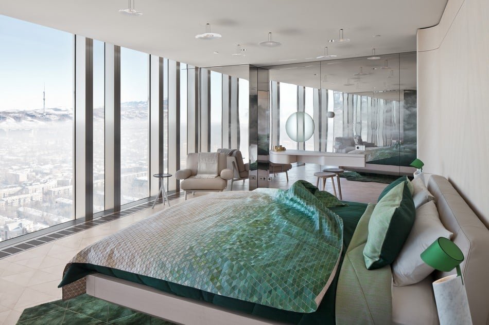 Esentai Tower Luxury Bedroom