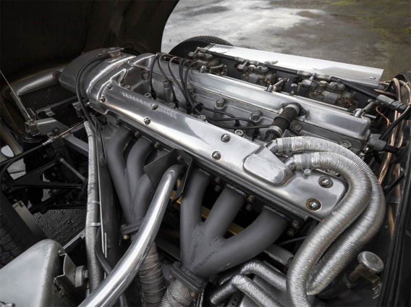 Historic 1955 Jaguar D-Type Engine