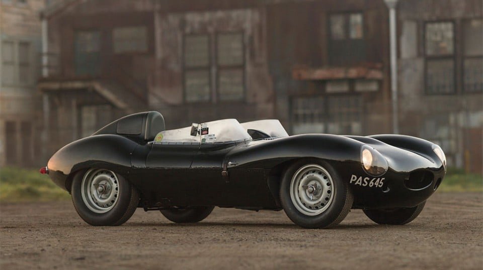 Historic 1955 Jaguar D-Type