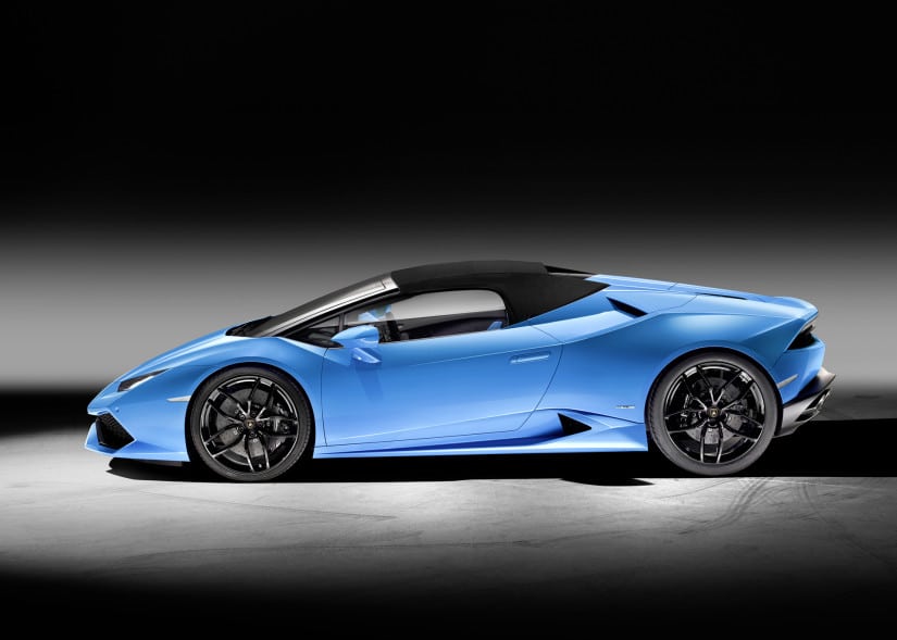 Lamborghini Huracán LP 610-4 Spyder Side View