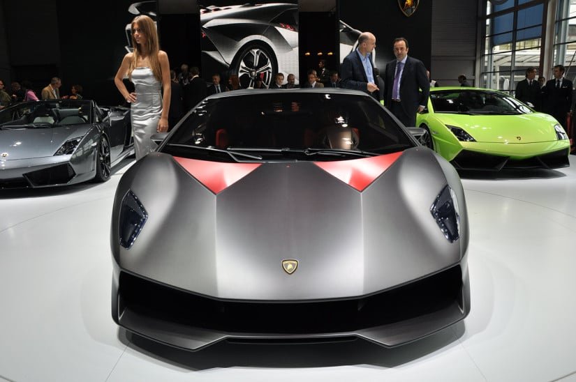 Lamborghini Sesto Elemento Front View