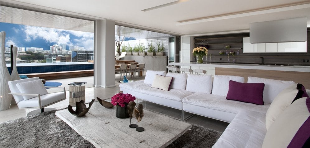 Lux Triplex Penthouse Living Room