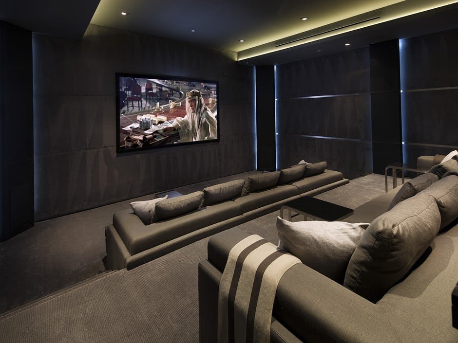 Luxury Home by Studio In-Ex Home Theater 1