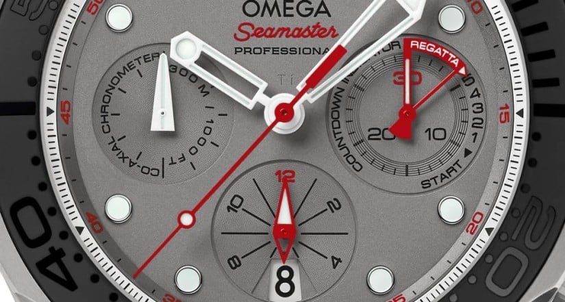 Omega Seamaster Diver 300M ETNZ Watch Dial