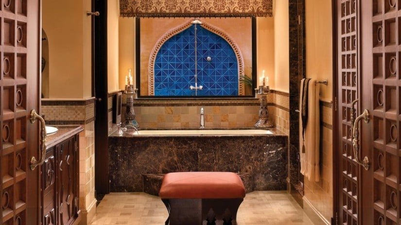 One&Only Royal Mirage Luxury Resort Bathroom