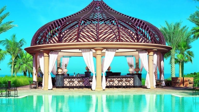 One&Only Royal Mirage Luxury Resort Pool Bar