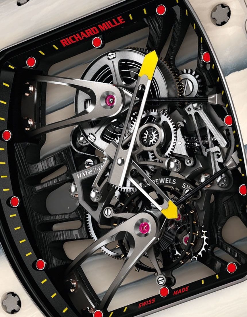 Richard Mille Tourbillon RM 27-02 Watch Dial