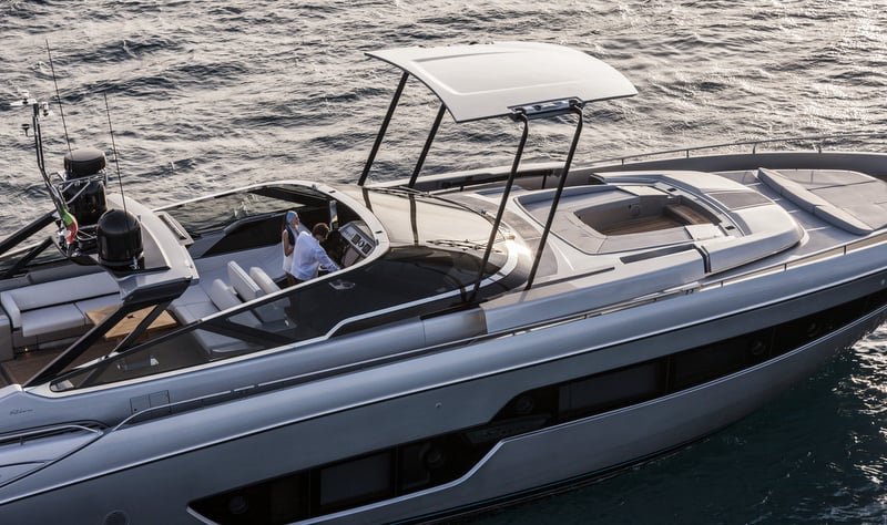 Riva 88’ Florida Yacht Side View