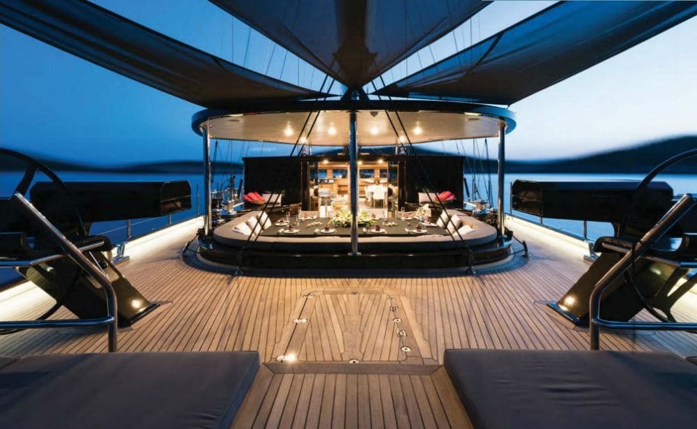 Rox Star Sailing Yacht Deck