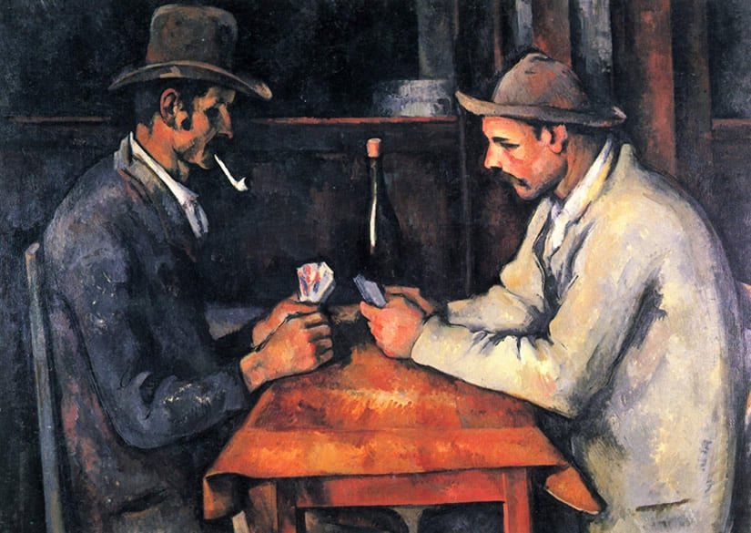 The Card Players - Paul Cezanne most expensive painting