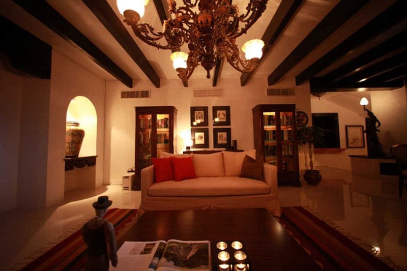 Villa Albatros In Cancun Mexico Living Area