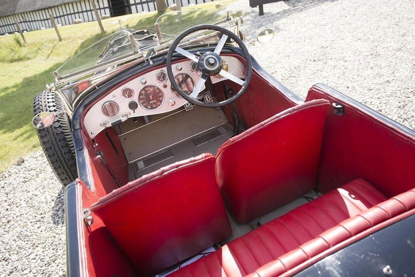 Bentley 6 ½ Litre ‘Bob-Tail’ Interior