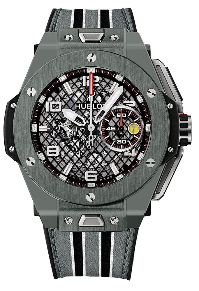 Big Bang Ferrari Grey Ceramic Watch