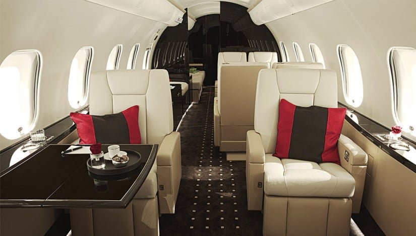 Bombardier Global 6000 Premium Aircraft Interior