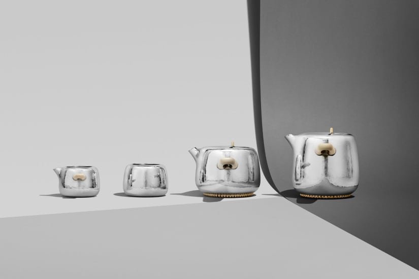 Georg Jensen Silver Tea Set by Marc Newson