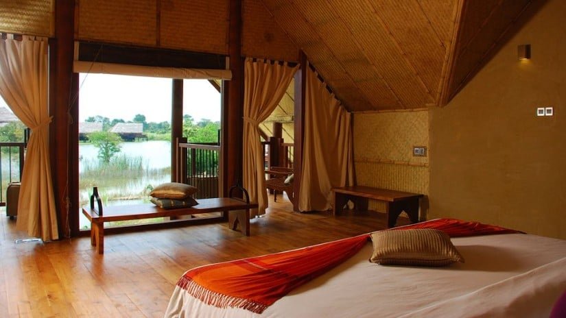 Jetwing Vil Uyana Luxury Bedroom