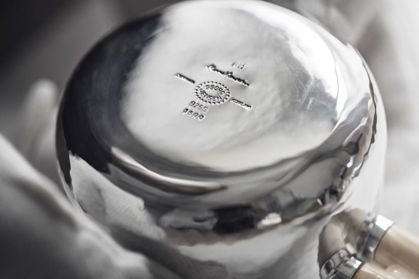 Luxury Georg Jensen Silver Tea Set Makers Mark