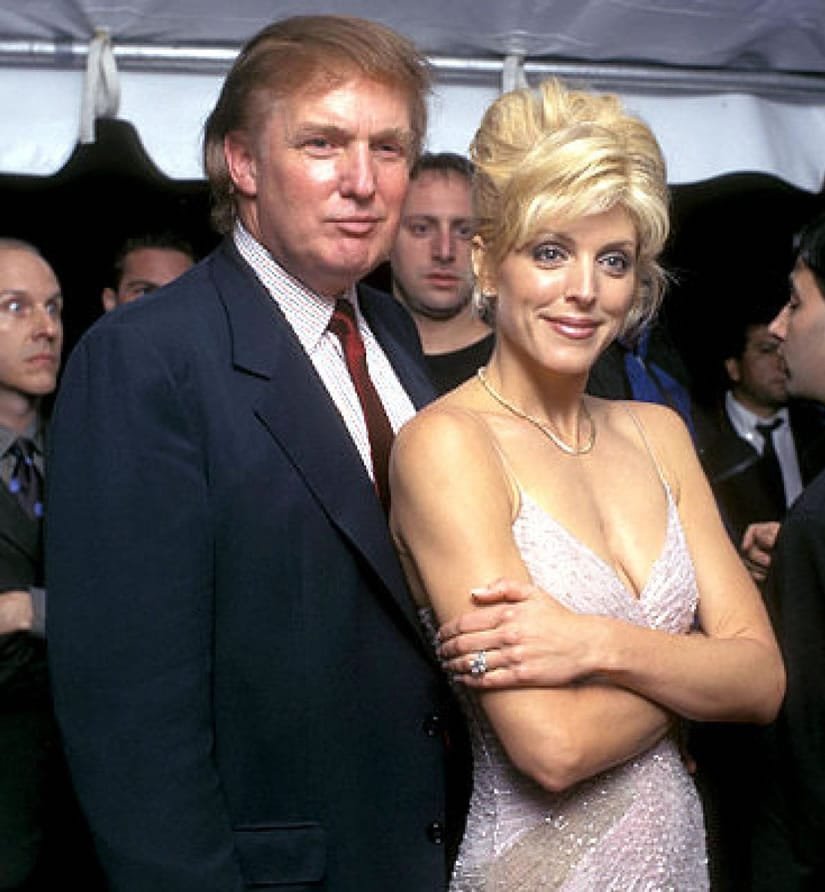 Marla Maples, second wife of Donald Trump