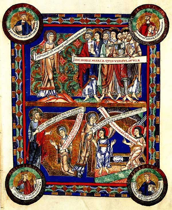 Page of The Gospels of Henry de Lion