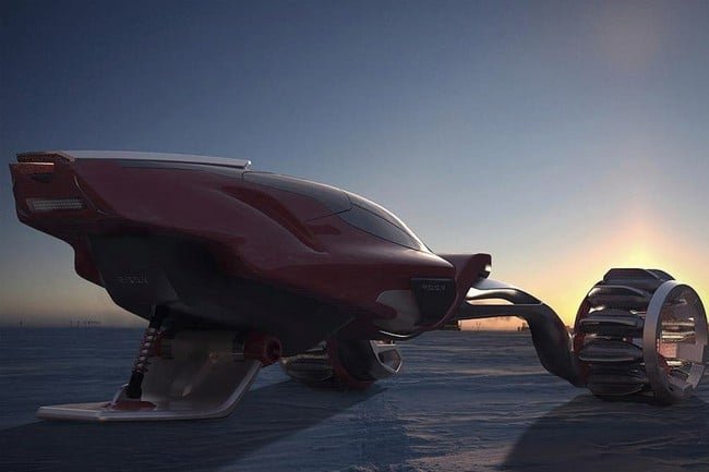 Rapid Deployment Snow Vehicle Concept 3