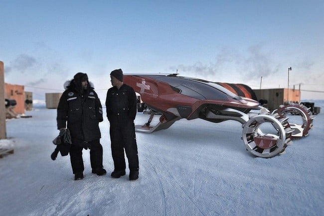 Rapid Deployment Snow Vehicle Concept 4