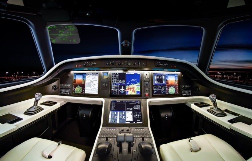 The Embraer Legacy 450 Jet Cockpit
