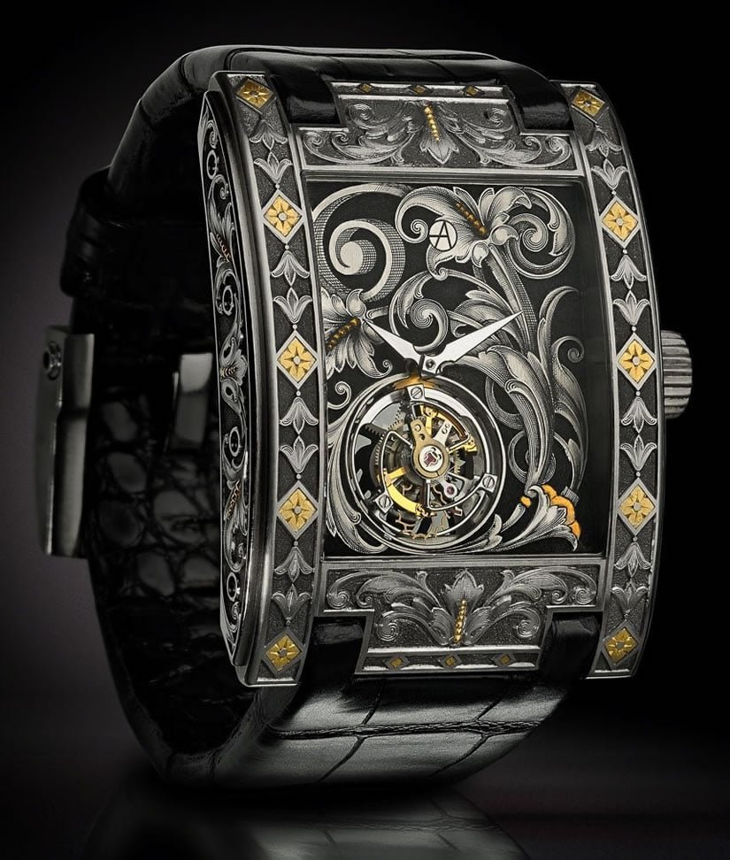 Unique Arabesque Timepiece by ArtyA