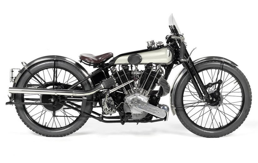 1922 Brough Superior SS80 Side View