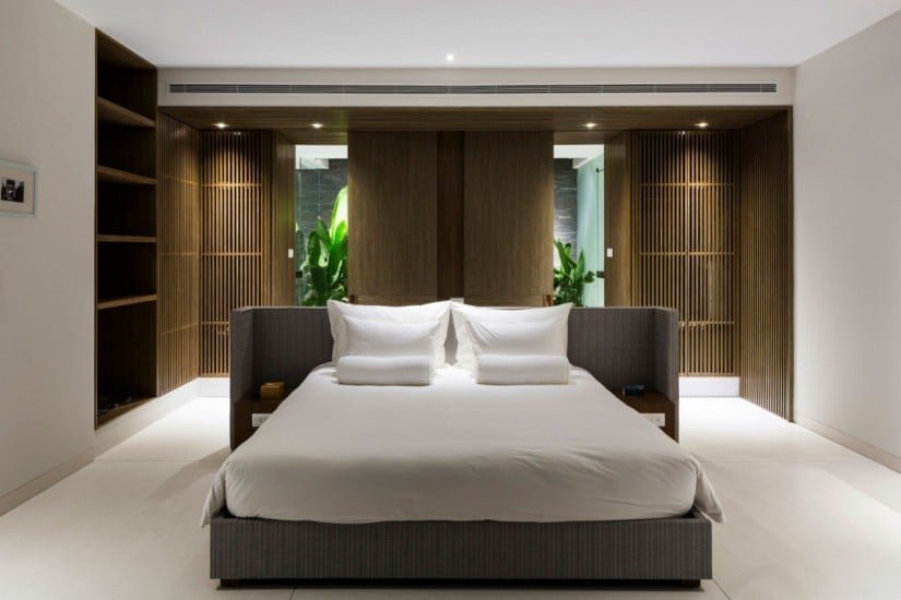 Bedroom, Naman Residence in Vietnam by MIA Design Studio