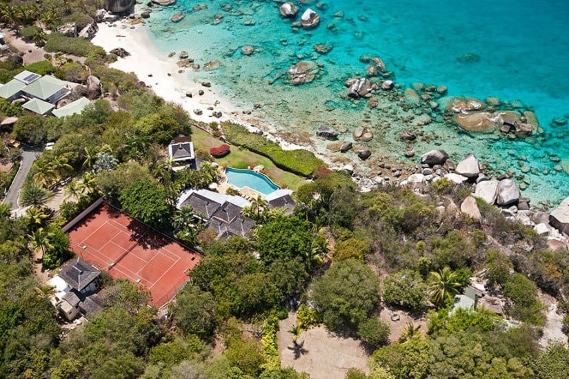 Exquisite Sol y Sombra Villa in the Caribbean, Top View