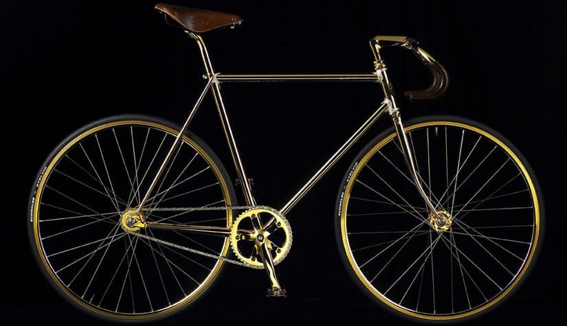 Gold and Crystal Luxury Bike