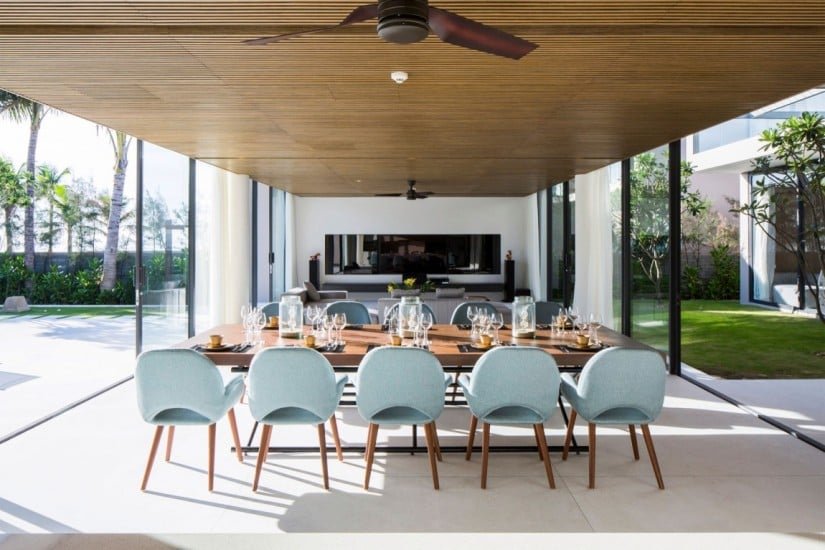 Luxury Naman Residence by MIA Design Studio, Dining Area