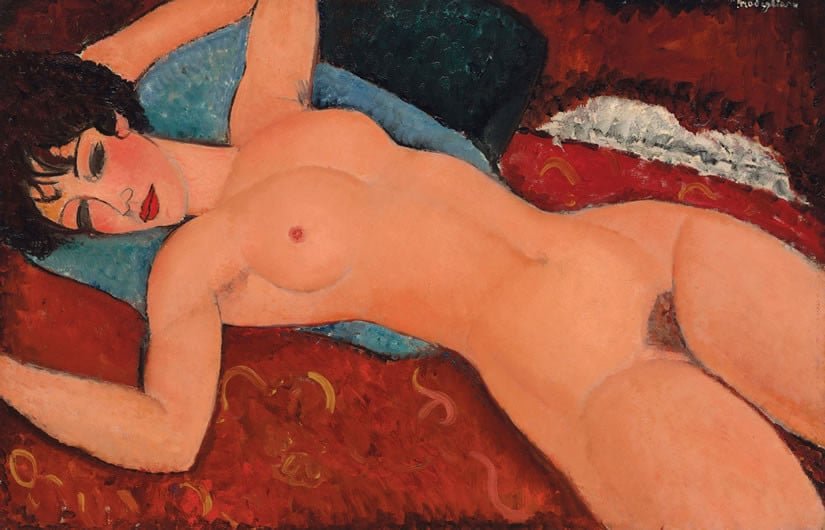 Nu Couche by Amedeo Modigliani